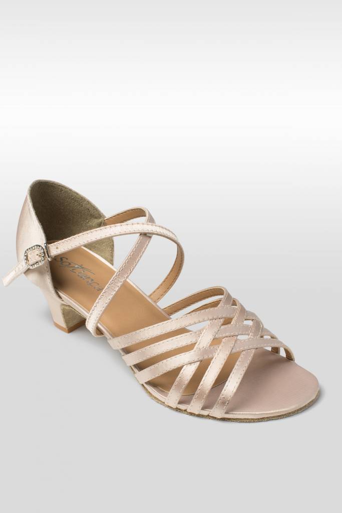 SoDanca BL180-RABAH-Ballroom Shoes 1.5" Suede Sole Satin Upper
