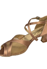 Merlet KAYA-1730-120-Soulier de Danse 2" Semelle Suede Satin-BICHE