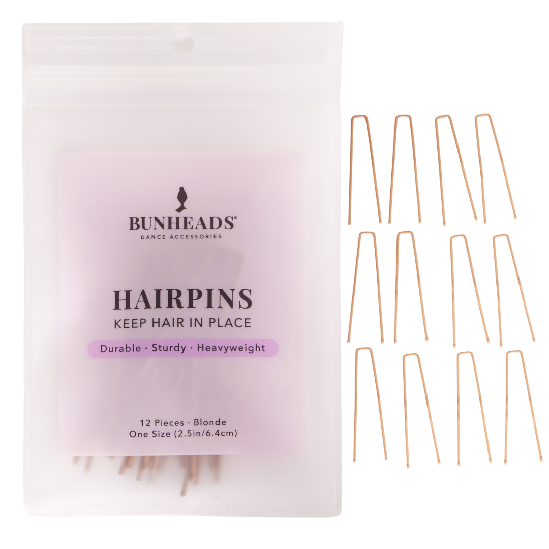 Capezio BH1712-2.5" Hairpins-BLONDE