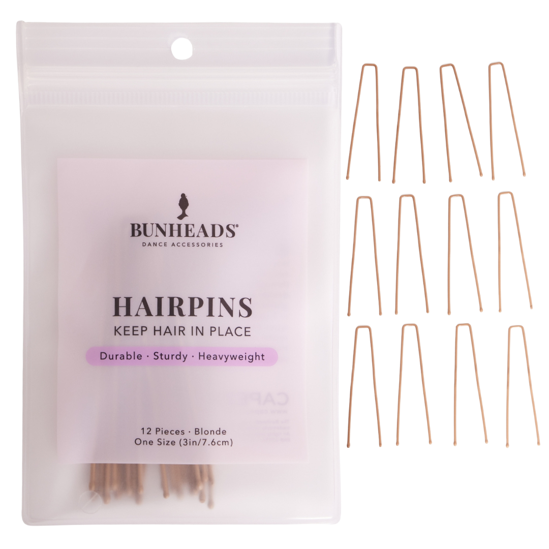 Capezio BH1713-3" Hairpins-BLONDE