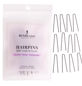Capezio BH1713-3" Hairpins-BROWN