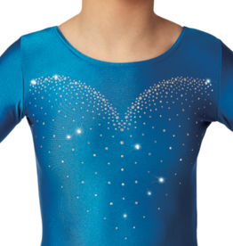 Mondor 7852-N1-Midnight Adult Long Sleeves Gym Leotard