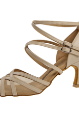 Diamant 135-087-039-Soulier de Danse 2.5'' Semelle Suede Cuir Beige Clair