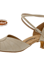 Diamant 027-011-124-Soulier de Danse 1.5" Semelle Suede Suede  Beige
