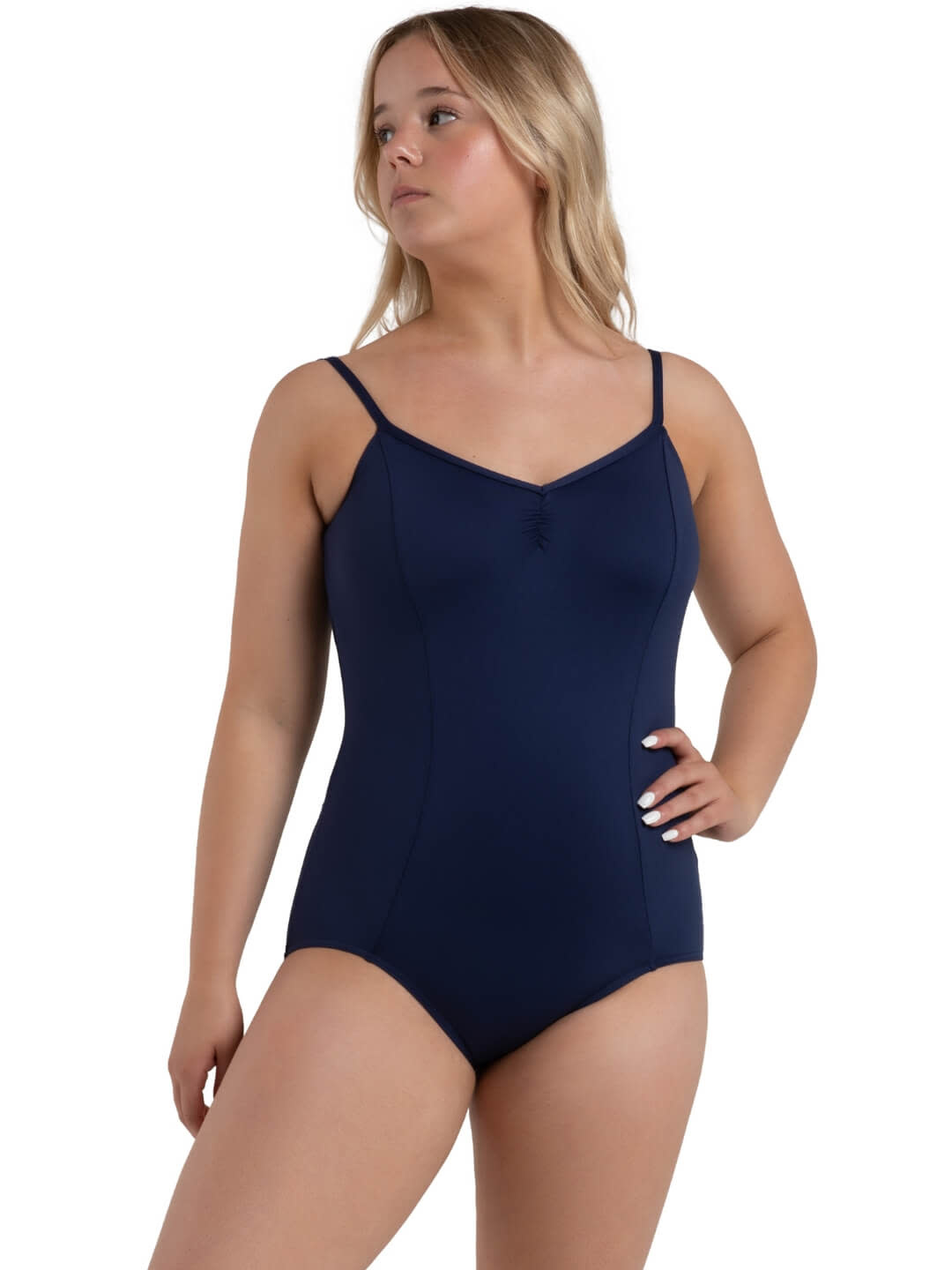 Capezio SE2008W-Camisole Leotard Princess Seams, Adjustable Straps and Bratek®