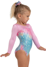 Capezio 12305C-Unicorn Disco Lightwave Long Sleeve Leotard