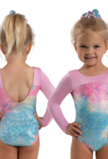 Capezio 12305C-Leotard Manches Longues Licorne Scintillant