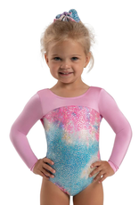 Capezio 12305C-Unicorn Disco Lightwave Long Sleeve Leotard