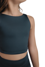 Capezio SE2002C-High Neck Bra Top-BLACK
