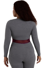 Capezio CK11001W-Cropped Pinch Sweater