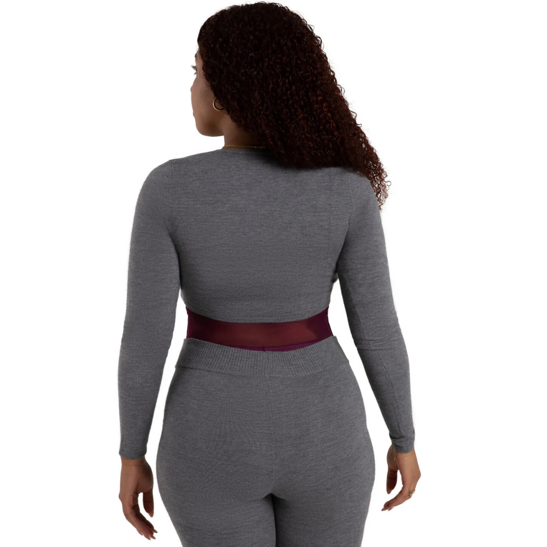 Capezio CK11001W-Cropped Pinch Sweater