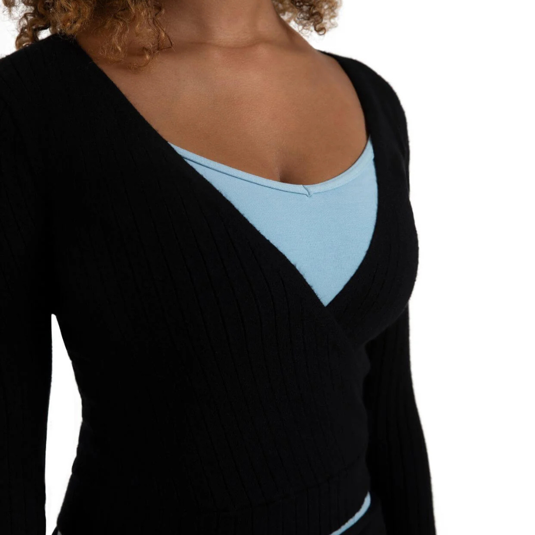 Capezio CK11002W-Cache Coeur Croisé