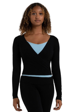 Capezio CK11002C- Pink Crossover Sweater