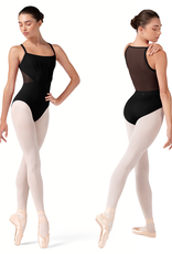 Bloch L70001B-Mia Corset Camisole Leotard-BLACK