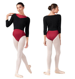 Bloch Z30013-Bianca Tricot Manches 3/4 et Col en V