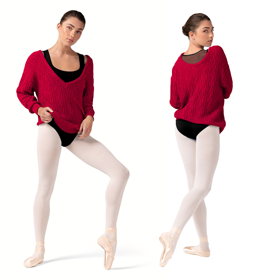Bloch Z30014-Granada Reversible Wide Neck Knit