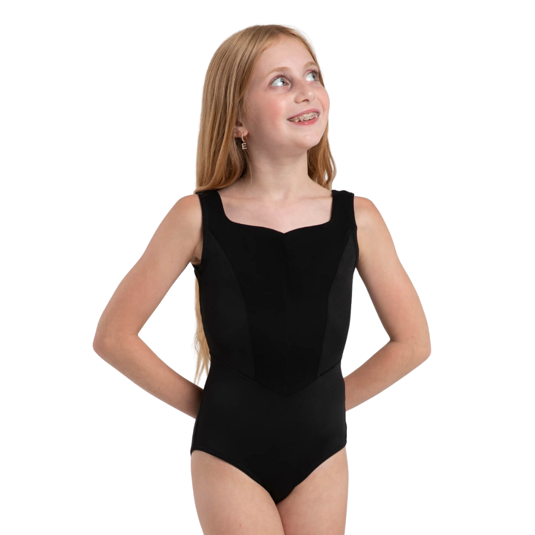 Capezio 12287C-Leotard Enfant Jardin Saphir