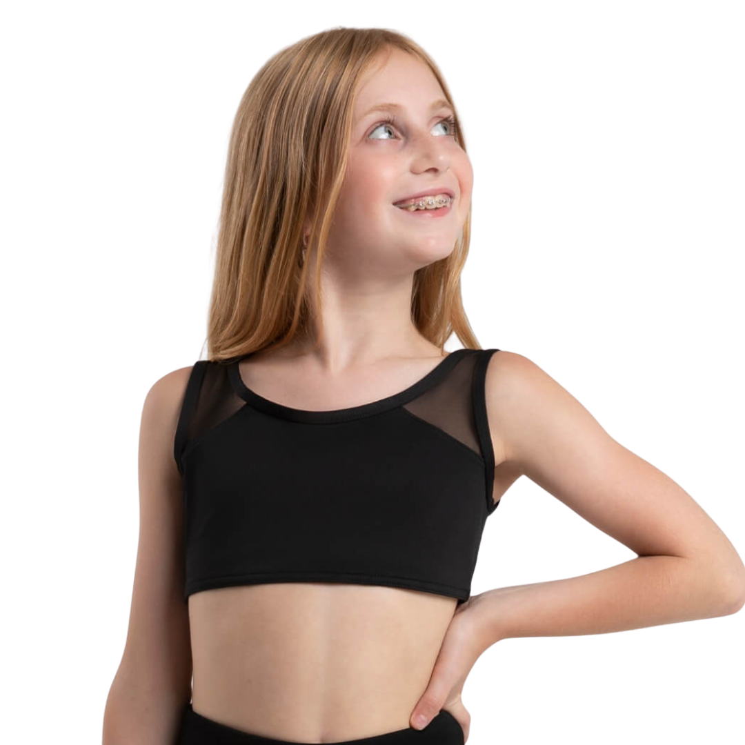 Capezio 12293C-Haut Topaze Enfant - NOIR
