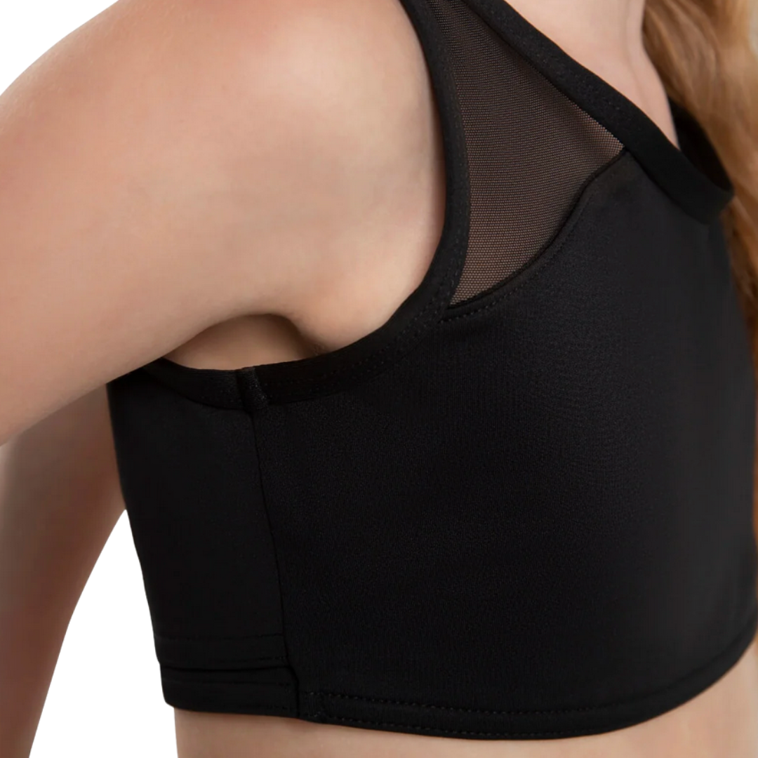 Capezio 12293C-Child Topaz Top-BLACK