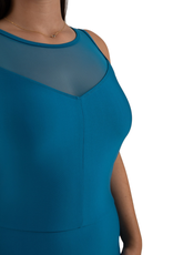 Capezio 12269W-Leotard Yarrow Mesh Devant et au Dos