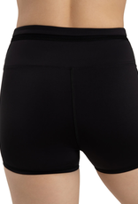 Capezio 12273W- Short Taille Haute Taille en V - NOIR