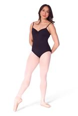 Capezio EL100W-Soft Elegance Camisole Leotard with Bratek2-BLACK