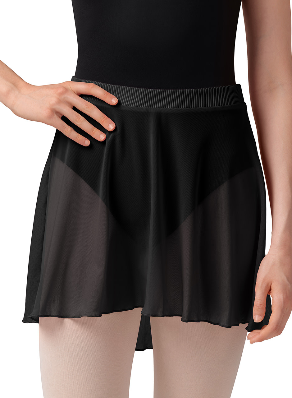 Mirella MS10001-Stripe Waistband Skirt