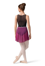 Mirella MS10001-Stripe Waistband Skirt