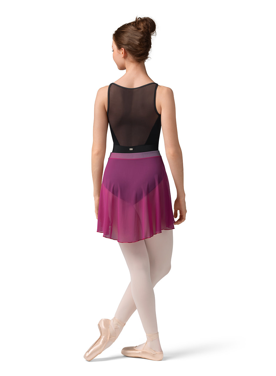 Mirella MS10001-Stripe Waistband Skirt