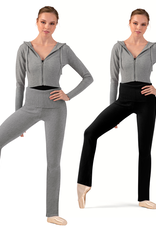 Bloch P80005-Solstice  Flare Pant Roll Over Waist