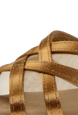 Diamant 035-077-087-Soulier de Danse 2" Semelle Suede Satin-TAN