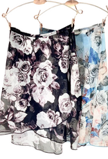 AK Dancewear S0803RG-Jupe Portefeuille Taille Unique Rose Garden