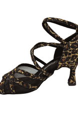 Diamant 135-087-310-Soulier de Danse 2.5'' Semelle Suede Leopard