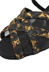 Diamant 135-087-310-Soulier de Danse 2.5'' Semelle Suede Leopard