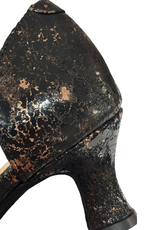 Merlet KARMINA-1988-270-Ballroom Shoes 2'' Suede Sole Broken leather-ROSE/GOLD