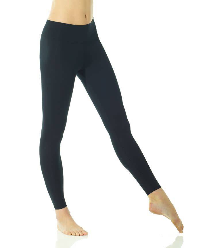 Mondor 3529-Wide Waistband Legging-BLACK-XLARGE