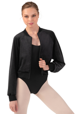 Bloch J13001-Blouson Velours-NOIR