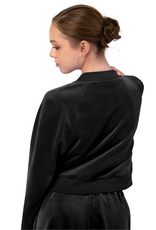 Bloch J13001-Velvet Bomber Jacket-BLK