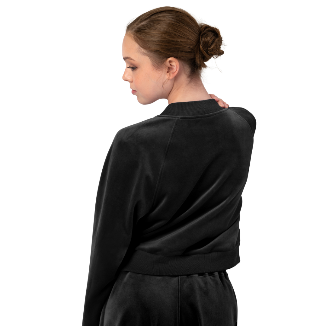 Bloch J13001-Blouson Velours-NOIR