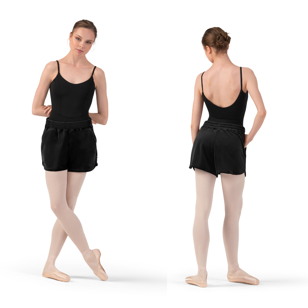 Bloch R90007-Short en Velours à Enfiler