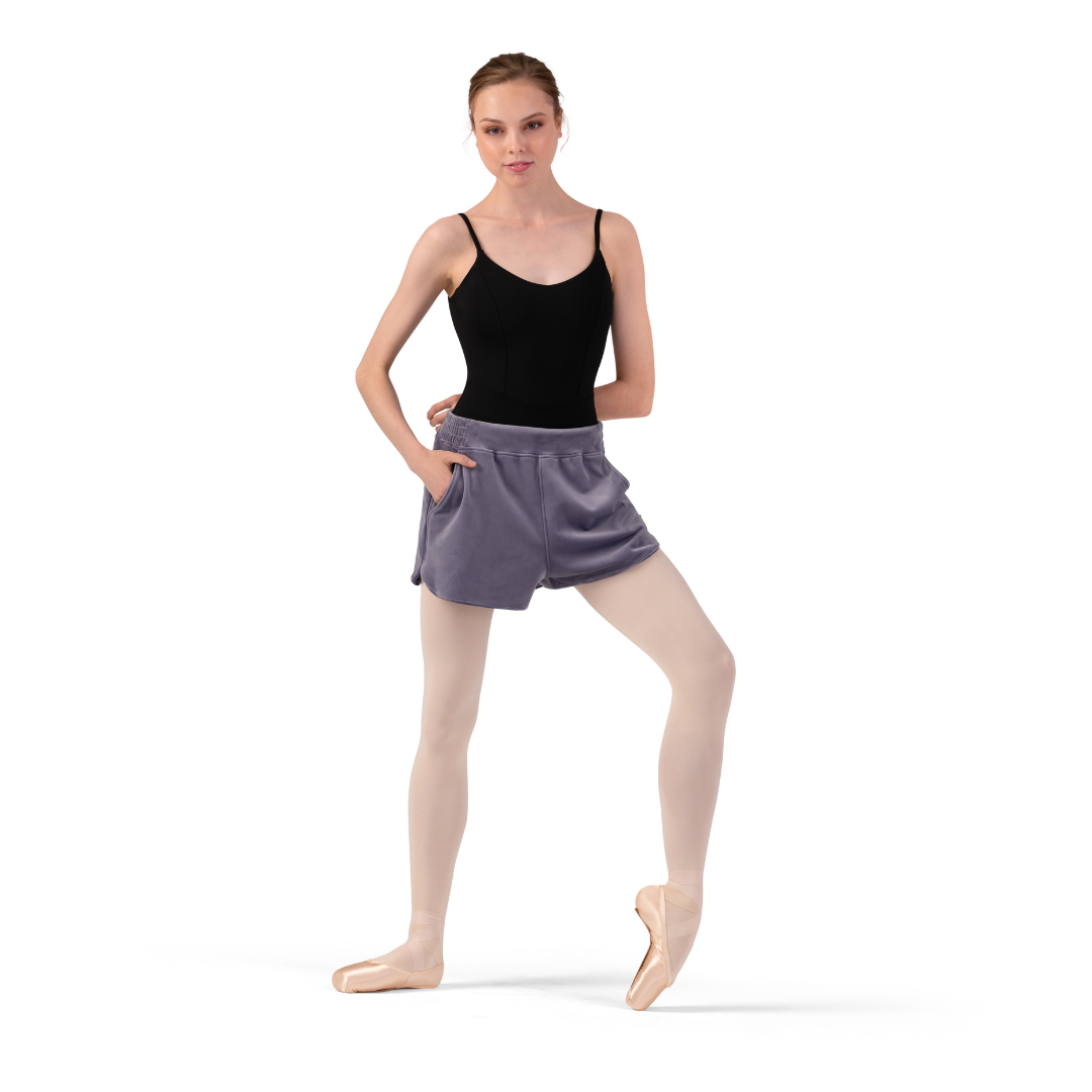 Bloch R90007-Short en Velours à Enfiler