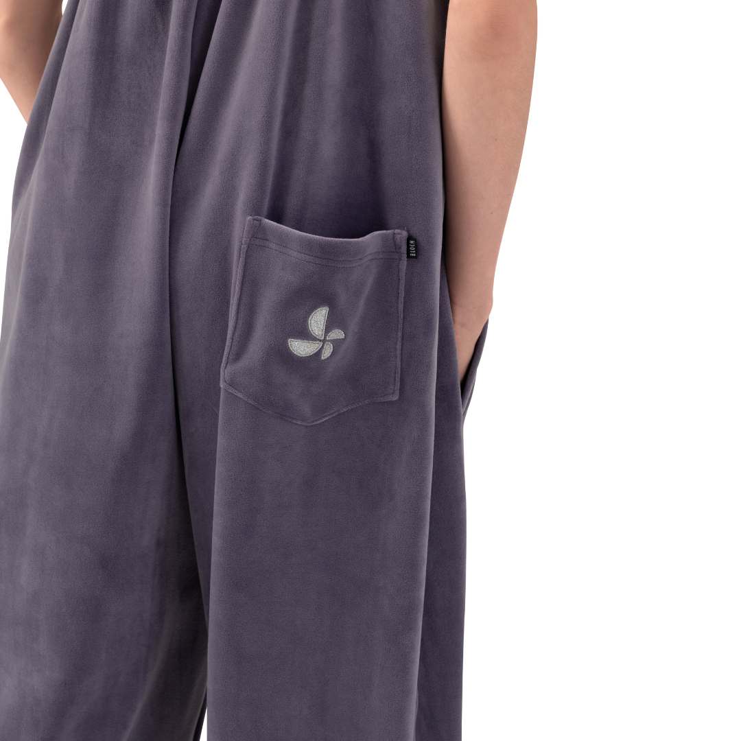Bloch U12005-Velvet Onesie-DUSTY LAVENDER