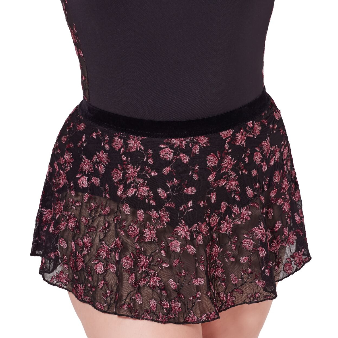 Capezio F12406W-Ornate Romance Enchant Pull on Skirt