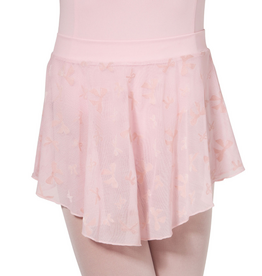 Capezio F12427C-Jupe Enfant à Nœud Papillon - ROSE