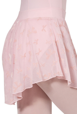 Capezio F12427C-Jupe Enfant à Nœud Papillon - ROSE
