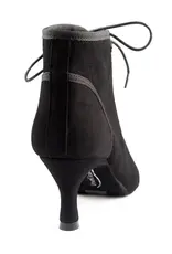 Portdance PD815-Soulier de Danse 2.2'' Semelle Suede Nubuck Noir