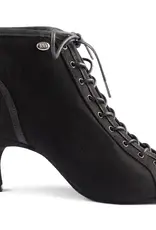 Portdance PD815-Ballroom Shoes 2.2'' Suede Sole Black Nubuck
