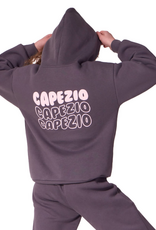 Capezio F12559C-Sweat à Capuche Momentum Enfant-Gris Anthracite