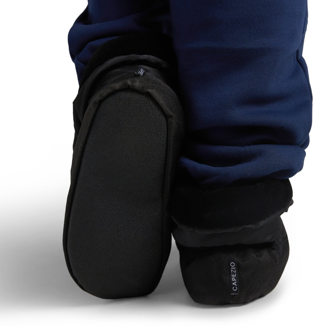 Capezio WB200-Mini Bottes d'échauffement - NOIR