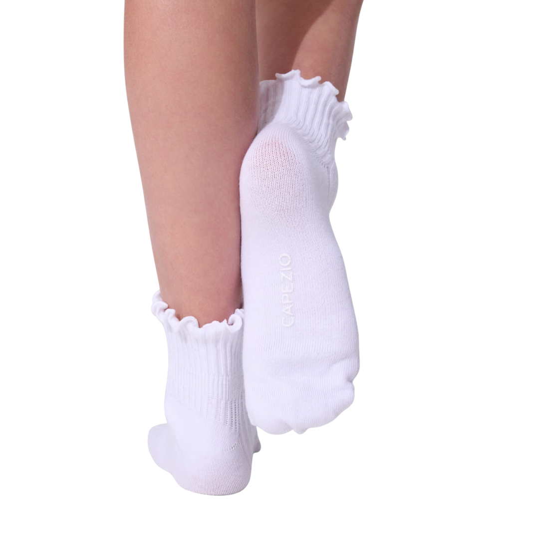 Capezio BG107C-Chaussettes Enfants à Bord Festonné (paquet de 3)
